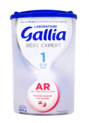 Gallia AR Anti-Régurgitations Lait 1er Age 800g